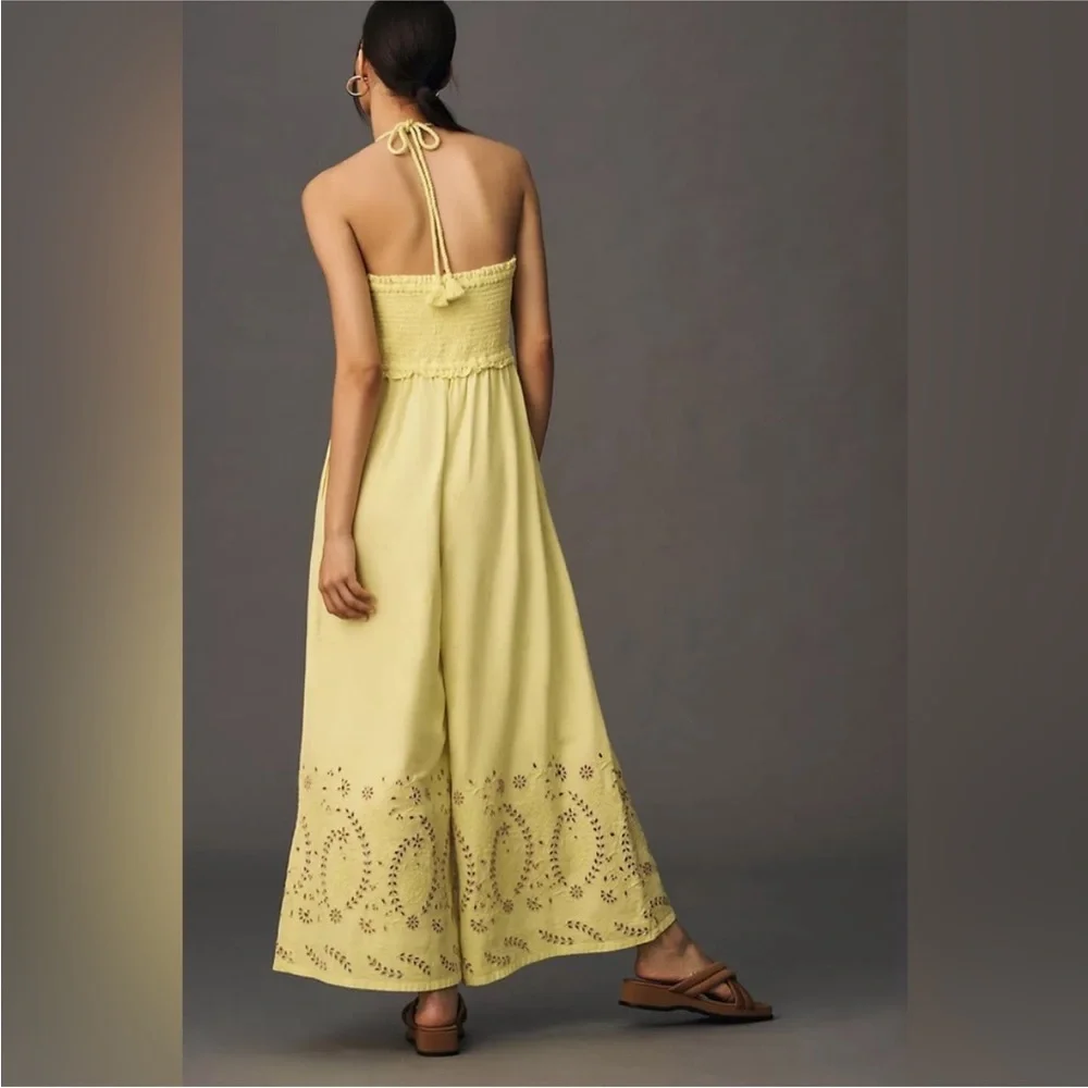 Anthropologie Yellow Jumpsuit - Picture 5 of 12